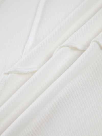 Mette™ | Tætsiddende Bluse med Lange Ærmer
